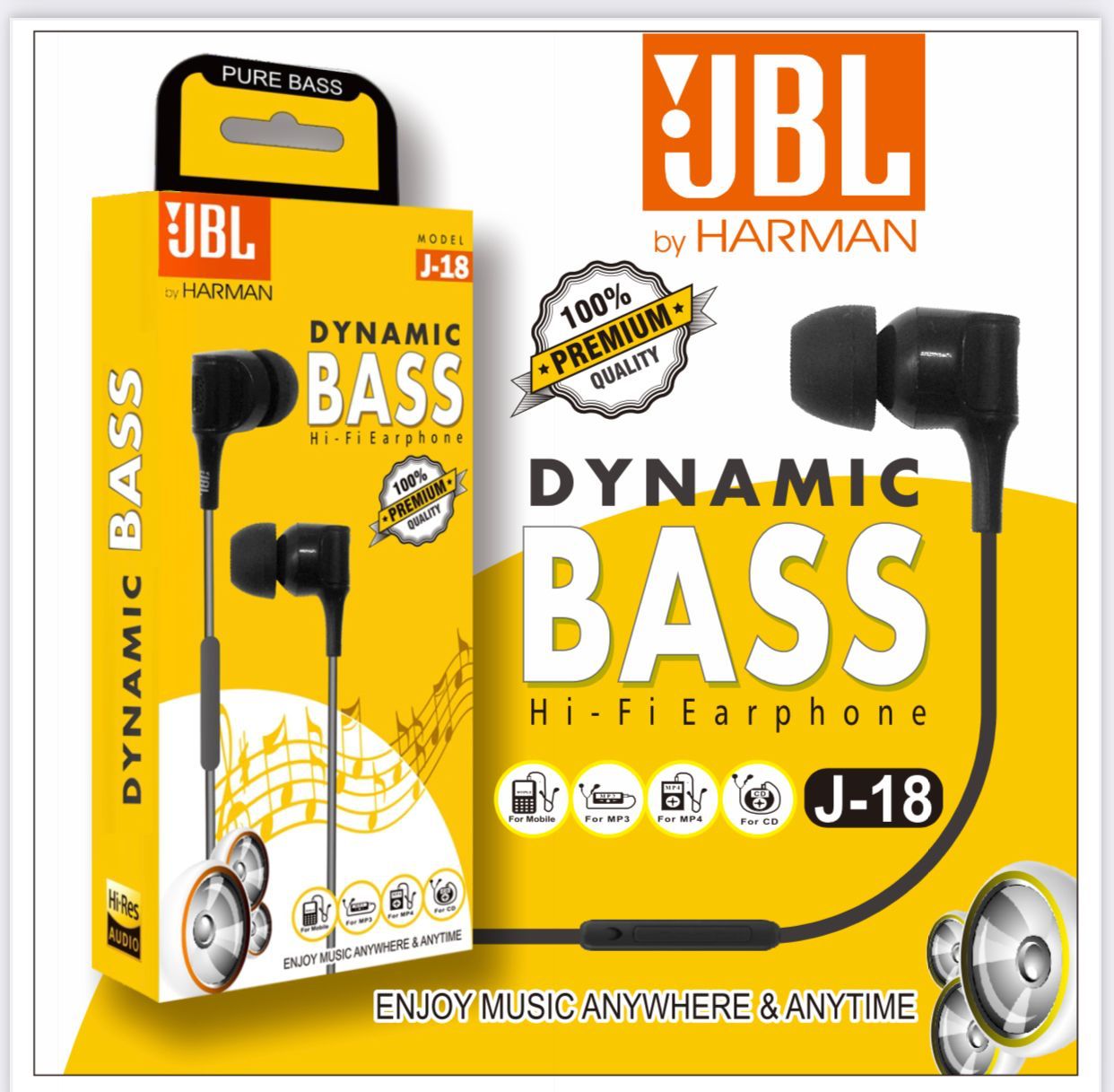 HEADSET JBL J 18 (NG) BY HERMAN